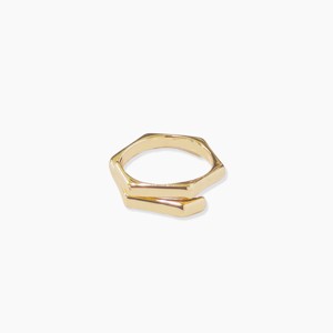 sanctuaire Link Bar Ring Gold - 1 of 3