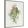 Amanti Art Floursack Holiday XII Plaid by Danhui Nai Canvas Wall Art Print Framed 23-in. x 28-in. - 3 of 4