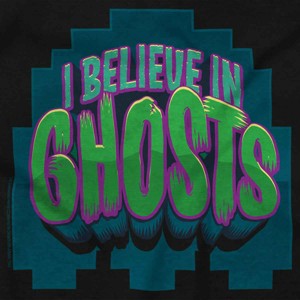 PACMAN Halloween I Believe in Ghosts Sweatshirt for Men or Women Brisco Brands - 1 of 4