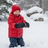 Hot Paws Toddler Ski Mittens (4-6 Years) -  Warm Winter Mittens -  Insulated and Waterproof Gloves for Cold Weather, Black - 2 of 4