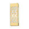 Livex Lighting Berkeley 2 - Light Wall Light in  Satin Gold - 4 of 4