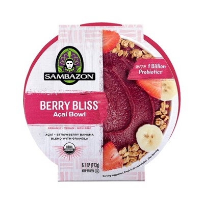 Sambazon Frozen Berry Bliss Acai Bowl - 6.1oz