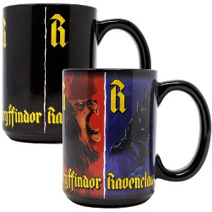 Adult Harry Potter Hogwarts Houses Color Changing Mug - 1 of 4