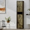 NicBex 69" Tall&Slim Bathroom Storage Cabinet,Freestanding Cabinet with Adjustable Shelves,Doors&Anti-Tipping Device for Kitchen&Living Room - 4 of 4