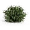 Spring Grass Half Orb Set of 12, 7" Plastic Faux Greenery Decor Accents by Melrose - 2 of 3