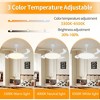 DAKAFUL Smart Ceiling Fan with Light, 4 Retractable Blades, 6-Speed, Dimmable LED (3300K-6500K), App/Remote, for Bedroom,Living Room - 2 of 4