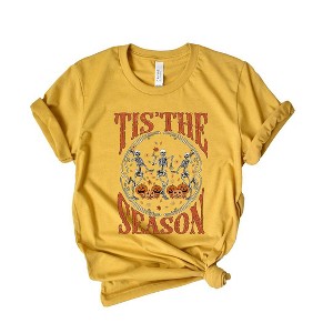 Simply Sage Market Women's Tis The Season Fall Short Sleeve Graphic Tee - 1 of 4