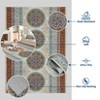 homfan Washable Runner Rug w/ Non-Slip Backing - Ultra-Soft Vintage Carpet for Hallway, Kitchen - 4 of 4