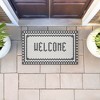 Stupell Industries Welcome Mosaic Pattern Printed Outdoor Door Mat, design by Caroline Alfreds, 18"x30" - 3 of 4