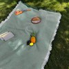 Unique Bargains 30% Cotton 70% Polyester Camping Necessities Picnic Blanket 1 Pc - 2 of 4