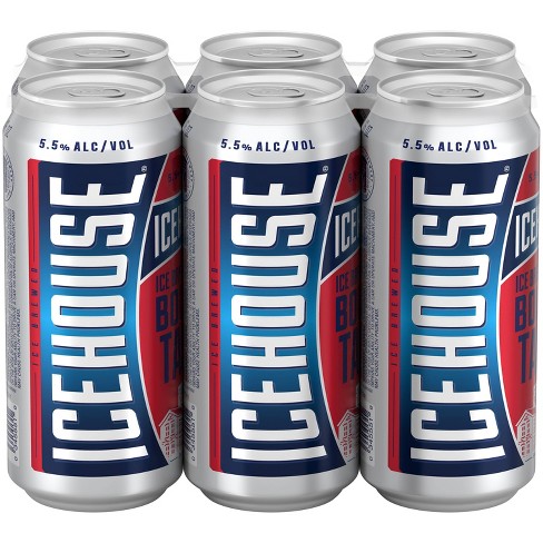 Icehouse Ice Lager Beer - 6pk/16 Fl Oz Cans : Target