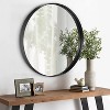 Framed Round Bathroom Vanity Mirror - 2 of 4
