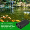 7X10 FT LLDPE Pond Liners 20 Mil UV Resistant Preformed Fish Liner Easy Cutting - 4 of 4