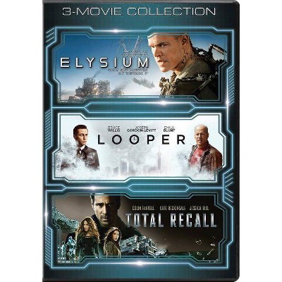 Elysium / Looper / Total Recall (DVD)(2021)