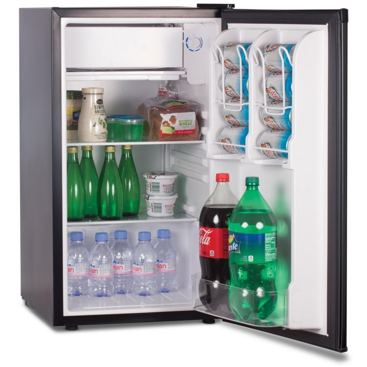 COMMERCIAL COOL Refrigerator and Freezer 3.2 Cu. Ft., Black : Target