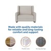 Baby Relax Hadley Upholstered Double Rocker Chair - 4 of 4