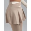 Women Yoga Dress Pants High Waist Flared Leg Dress Pants Casual Leggings - 4 of 4