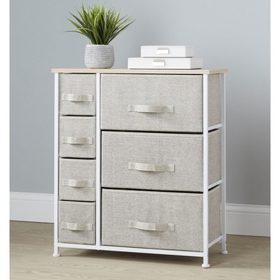 BrylaneHome 7-Drawer Eve Storage Dresser