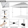Yaheetech 13X13 ft Portable Pop-Up Canopy with Adjustable Height and Ground Anchors & Guy Lines - 4 of 4