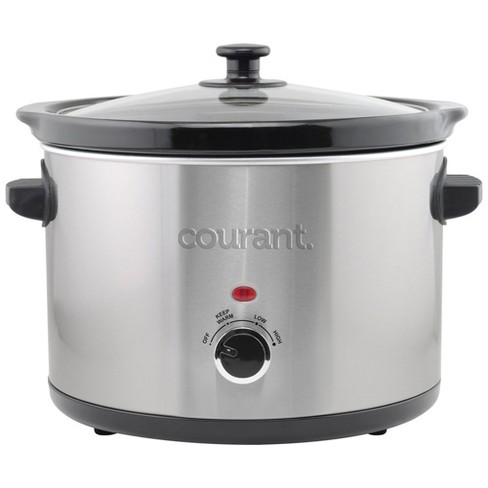 Crock-pot 4.5qt Manual Slow Cooker - Stainless Steel Scr450-s : Target