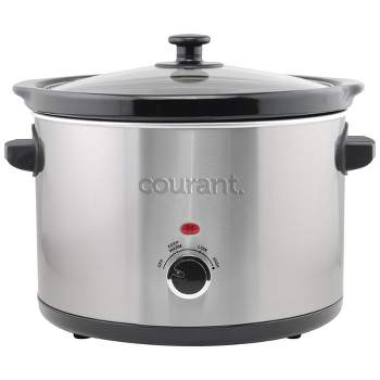 Courant 5 Quart Slow Cooker - Stainless Steel