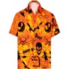 LA LEELA Mens Hawaiian Shirts Short Sleeve Button Down Shirt Men's Halloween Costumes Shirt Summer Beach Casual Shirts for Men Funny - 4 of 4