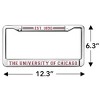 University of Chicago Full Size Standard License Plate Metal Frame - 4 of 4
