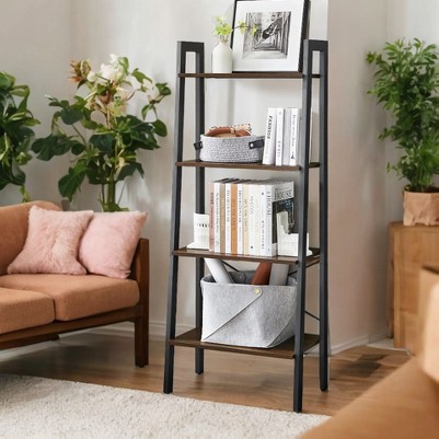 rustic dark brown and black