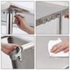 60X24x35 Inch Stainless Steel Work Table with Double Shelf, Heavy Duty Prep Station for Kitchen Restaurant or Garage Storage - 3 of 4