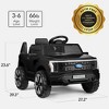Best Choice Products Kids 12V Ride On Car Officially Licensed Ford Lightning Truck w/ Remote, LED Lights - 2 of 4