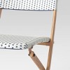 French Café Outdoor Patio Dining Chairs Folding Chairs - Threshold™ - 4 of 4