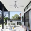Parrot Uncle 52" Modern LED Ceiling Fan with Light and Remote - 2 of 4