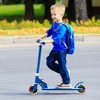 Costway Folding Adjustable Height Kids Toy Kick Scooter Rear Brake 2 Flashing Wheels - image 2 of 4