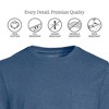 Lands' End Men's Super-T Short Sleeve T-Shirt with Pocket - 3 of 4