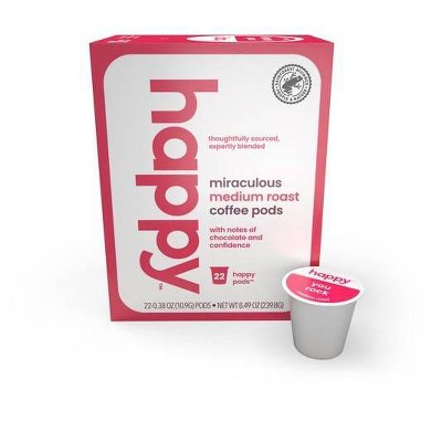 Happy Medium Roast Coffee Pods - 22ct : Target