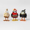 10pc Featherly Friends 2025 Anniversary Collection Christmas Bird Figurine Set - Wondershop™ - 4 of 4
