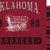 NCAA Oklahoma Sooners Varsity Plaque Double Sided Royal Plush Blanket: Sports Team Logo - 2 of 3