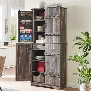 72" Tall Farmhouse Kitchen Pantry - 1 of 4