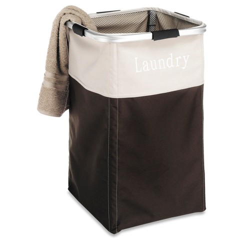 Seville Classics Commercial Heavy Duty Laundry Hamper Canvas Cream : Target