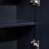 Okak Buffet Cabinet with Large Storage Rebound 4-door Sideboard Cabinet with Adjustable Shelves for Dining Room - 4 of 4