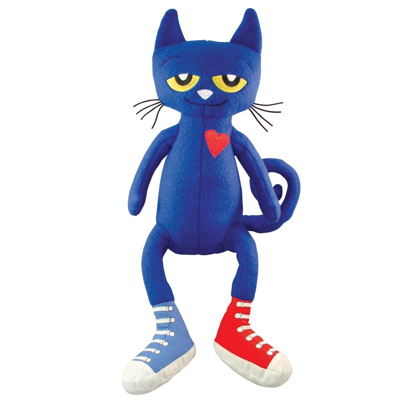MerryMakers Pete the Cat Plush Doll, 14-1/2 Inches, 1 of 2