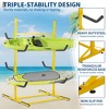 Freestanding Kayak Storage Rack, Heavy Duty Adjustable Kayak Rack for Indoor Outdoor Storage, Paddle Board Rack Holder for Kayak, Canoe, Surfboard - 4 of 4