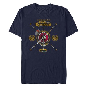 Men's The Lord of the Rings: The War of the Rohirrim Swords and Daggers Badge T-Shirt - 1 of 4