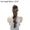 Unique Bargains Women's Water Wave Ponytail Long Hair Hair Extensions High Temperature Fiber 23.6IN 1 Pc - 4 of 4