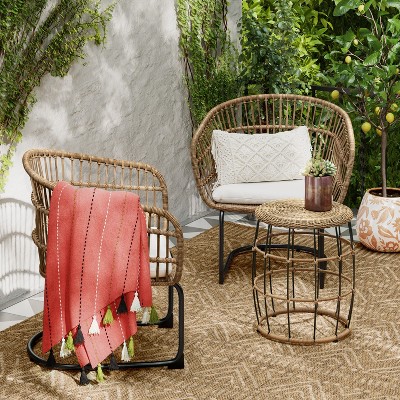 target outdoor wicker furniture