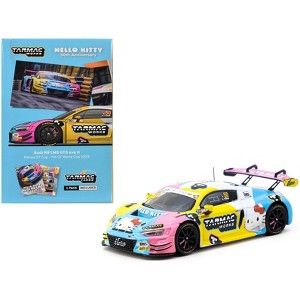 Audi R8 LMS GT3 Evo II #50 "Macau GP Cup" "FIA GT World Cup" (2023) with Cards 1/64 Diecast Model Car by Tarmac Works - 1 of 4