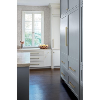 Everett 12 inch Golden Champagne Modern Appliance Pull
