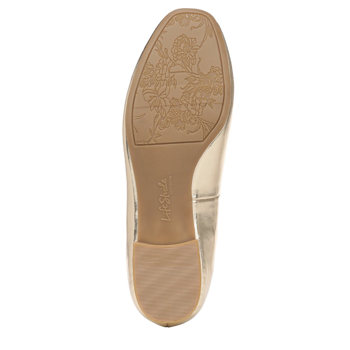 Обувь LifeStride Women's Claudine Ballet Flat Gold Metallic 10 W — фото 8
