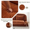 SEVOBAL Double Human Dog Bed Lazy Sofa Loveseat Extra Large Floor Couch Sit Lie Down 2-In-1 5 Adjustable Position Chair, Orange, 14.96"*14.96"*60.24" - 4 of 4