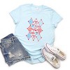 Simply Sage Market Patriotic Coquette Checkered Fruit Short Sleeve Tee - 3 of 4
